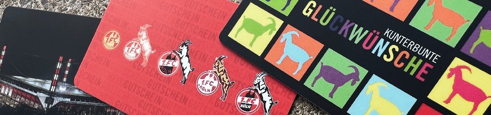 Gutscheine | Offizieller 1. FC Köln Fanshop