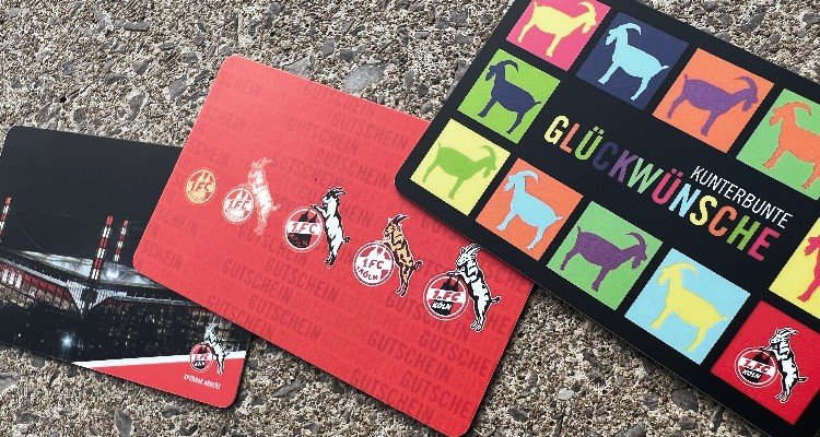 Gutscheine | Offizieller 1. FC Köln Fanshop