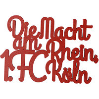 Holzschriftzug "Die Macht am Rhein" (1)