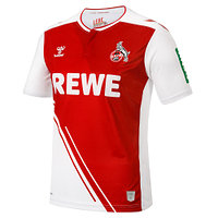 1 FC Köln Trikot Pin 2007/2008 Home Badge Kit Rewe weiß rot 