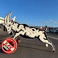 Rollender Henneswagen mannscha