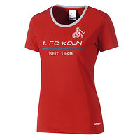 Frauen Sportswear T-Shirt rot (1)
