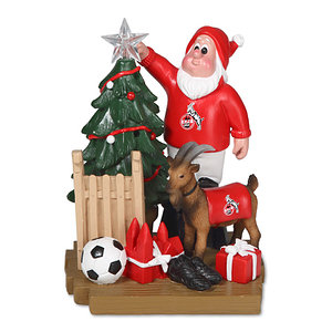 Gartenzwerg "Weihnachtsbaum"
