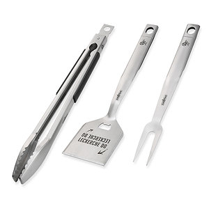Premium Grillbesteck 3er Set