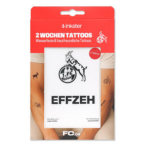 2 Wochen Tattoo 2er Set "Logo"