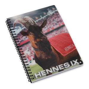 Notizbuch "Hennes IX." 3D