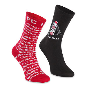 Socken 2er Set "Veedel & Pylone"