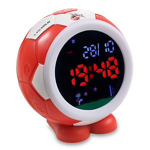 LED Wecker "Fußball"