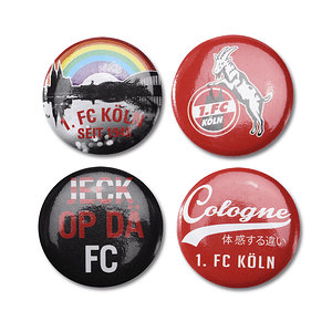 FC KÖLN NEU PIN  ANSTECKER  „Logo” Emaille 1 