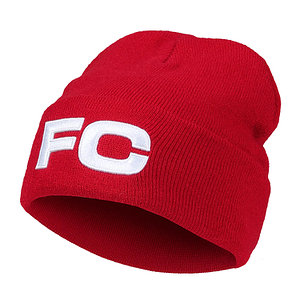 Beanie "FC" rot