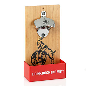 Wandflaschenöffner "Drink doch ene met"