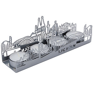 Teelichthalter Kölsche Skyline