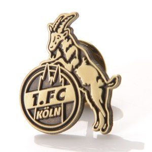 1 FC Köln Pin Logo 2016-2017 Original 17x19mm 