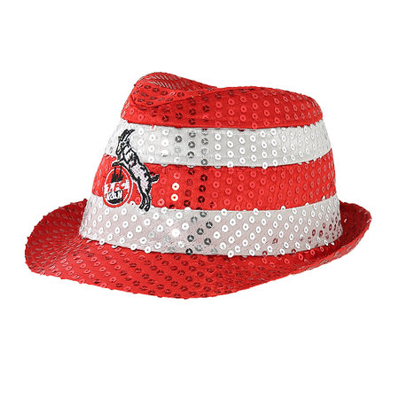 Paillettenhut "Logo"