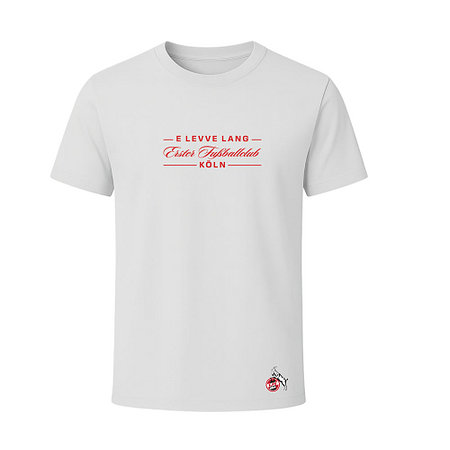 T-Shirt "Erster Fußballclub" weiß
