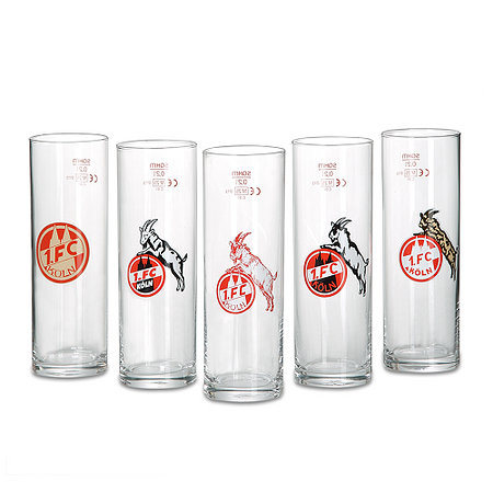 Kölschglas 5er Set "Logos"