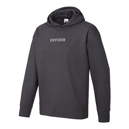 Hoodie "Jungbluthstr." anthra