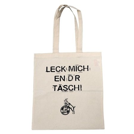 1 FC Köln Stoffbeutel "Leck mich en d´r Täsch" 