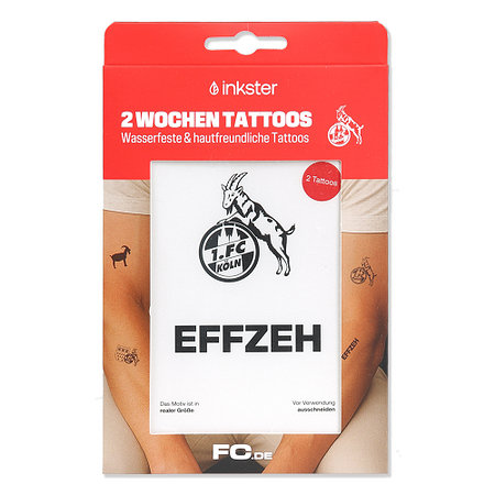 2 Wochen Tattoo 2er Set "Logo"