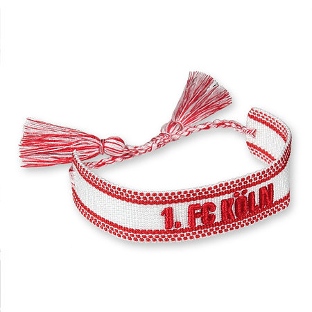 Gewebtes Armband "1. FC Köln"