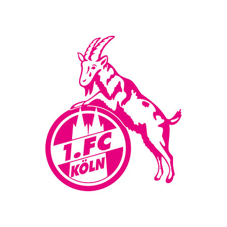 Aufkleber Logo transparent pink