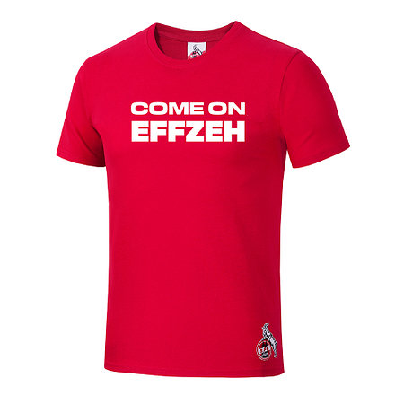 T-Shirt "Come on EFFZEH" rot