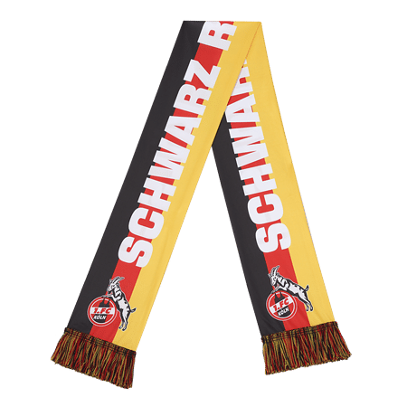 Schal Schwarz Rot Kölsch 2026