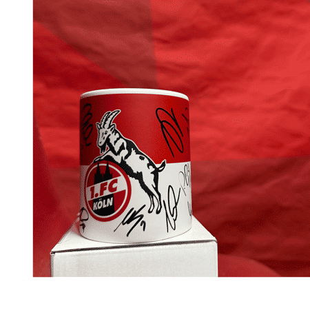 Signierte Tasse "Basic Logo"