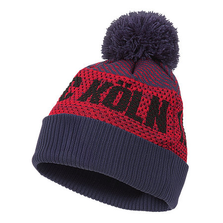 Beanie mit Bommel "Navy"
