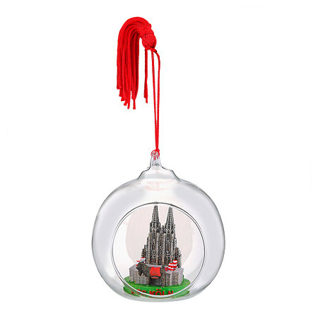 Weihnachtsbaumkugel "Glas 3D"