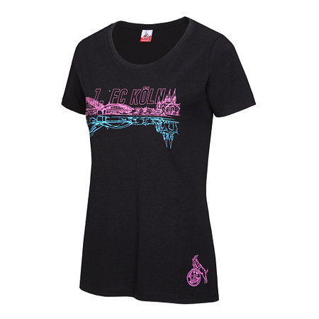 Frauen T-Shirt "Hohenzollernbrücke"