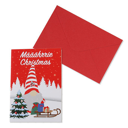 Grußkarte "Määährriee Christmas"