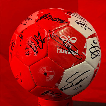 Mannschaftssignierter Hummelball Gr. 5