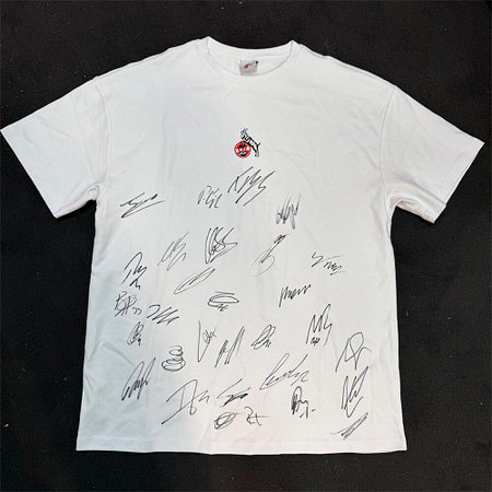 Signiertes T-Shirt Retro