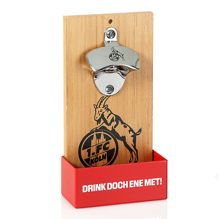 Wandflaschenöffner "Drink doch ene met"