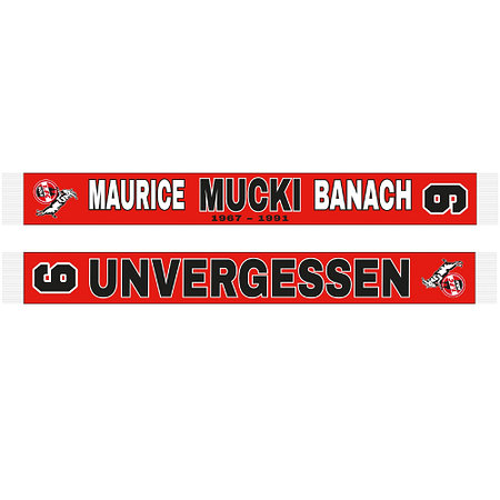 Schal "Mucki Banach - UNVERGESSEN"