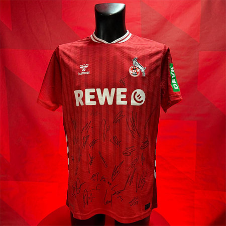 Mannschaftssigniertes Auswärtstrikot 2025/26