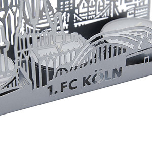 Teelichthalter Kölsche Skyline