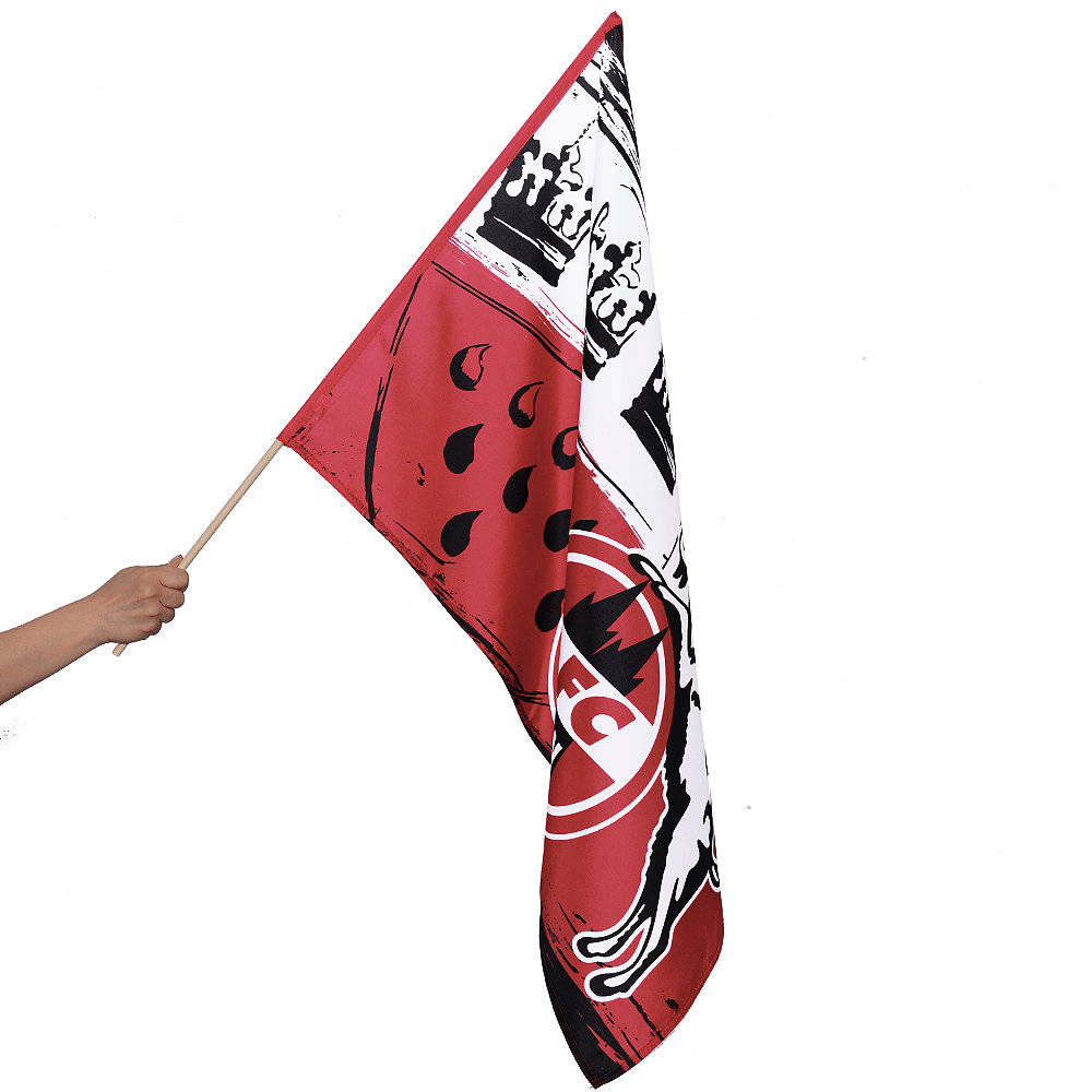 FC Köln Stockfahne Fahne  „Wappen” 40x60 cm 1 