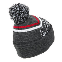 Beanie mit Bommel "Retro" (2)