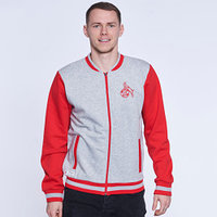 Sportswear Sweatjacke Rot Grau 2020/21 (2)