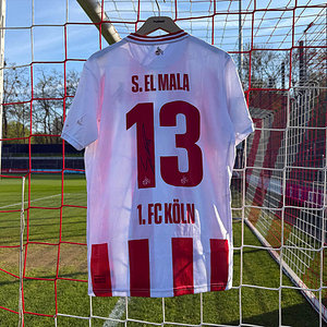 Signiertes Matchworntrikot EL MALA KOE:SVW