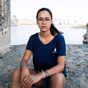 Frauen T-Shirt "Glesser Str."