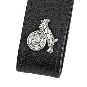 Schlüsselanhänger Leder Schwarz