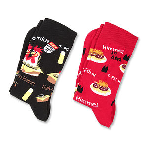 Socken 2er Set "Kölsche Küche"