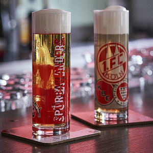 Kork-Untersetzer "Titel" 12er Set