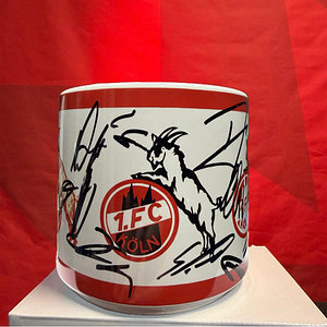 Signierte Tasse "Retro Logos XXL"