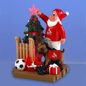 Gartenzwerg "Weihnachtsbaum"