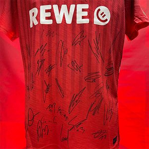 Mannschaftssigniertes Auswärtstrikot 2025/26