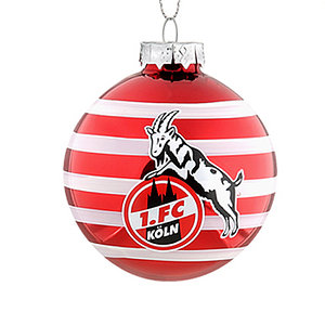 Weihnachtsbaumkugeln "Ringel" 4er Set